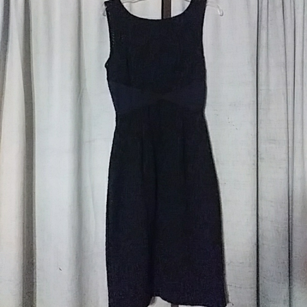 BLACK N BLUE DESIGNER DRESS